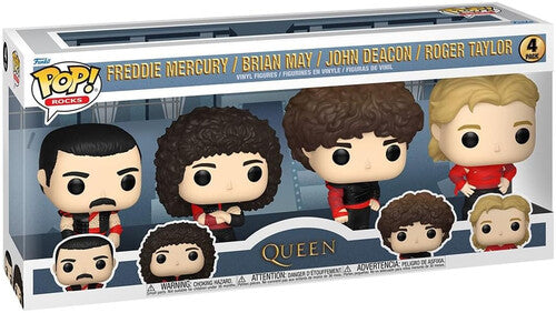 Funko Pop Rocks Queen Radio Gaga 4 Pack