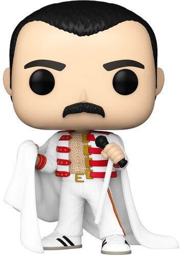 Funko Pop Rocks Queen Freddie Mercury With Cape