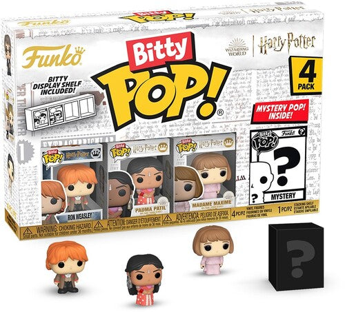 Bitty Pop Harry Potter Goblet Of Fire Ron 4 Pack