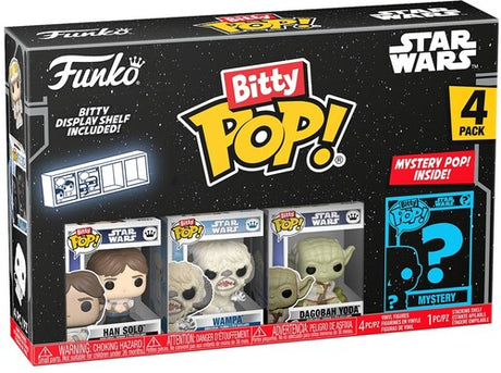 Bitty Pop Star Wars Empire Strikes Back Han 4Pk, Bitty Pop Star Wars, Collectibles