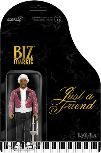 BIZ MARKIE / SUPER7 -JUST A FRIEND  ReACTION FIGURE WAVE 2