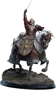 Lotr Trilogy - King Theoden On Snowmane 1:6 Scale