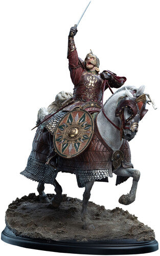 Lotr Trilogy - King Theoden On Snowmane 1:6 Scale