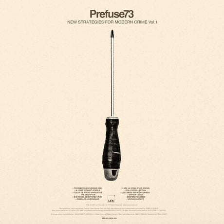 New Strategies For Modern Crime Vol. 1, Prefuse 73, CD
