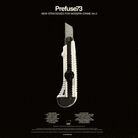 New Strategies For Modern Crime Vol. 2, Prefuse 73, CD