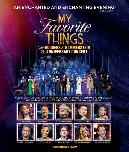 My Favorite Things: The Rodgers & Hammerstein 80Th, Richard / Hammerstein Rodgers, Blu-Ray