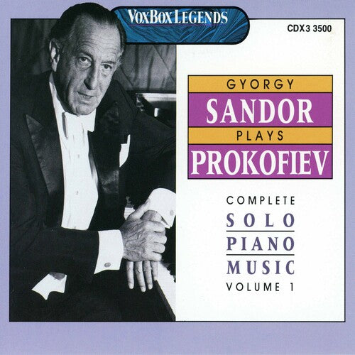 Complete Solo Piano Music 1 -- Gyorgy Prokofiev / Sandor, CD