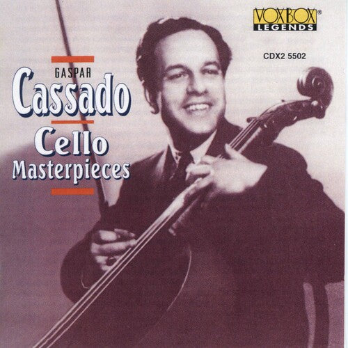Plays Cello Masterpices -- Guiomar Cassado, CD
