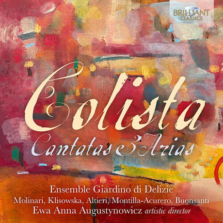 Cantatas & Arias, Colista / Augustynowicz, CD