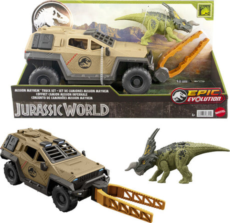 Jw Mission Mayhem Truck Set, Jurassic World, Collectibles