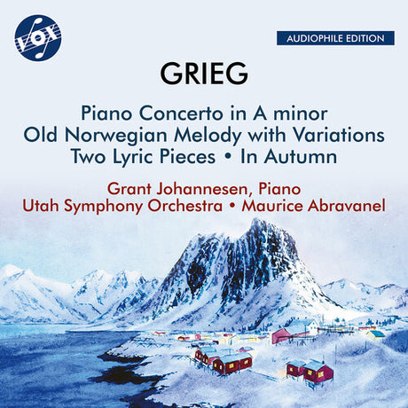 Piano Concerto In A Minor Op. 16 Two Lyric Pieces, Grieg / Johannesen, CD
