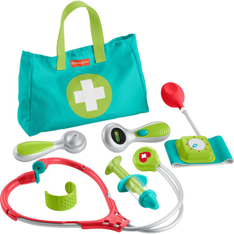 Medical Kit 7 Piece Doctor Pretend Play Set, Fisher Price, Collectibles