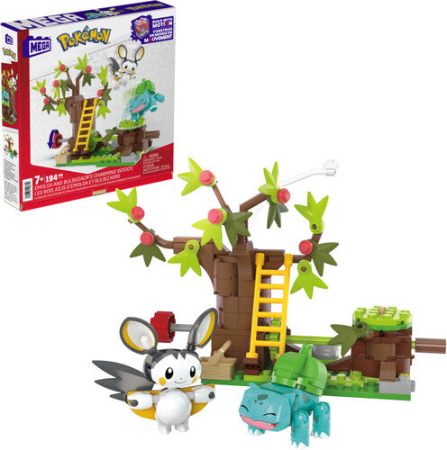 Pokemon Emolga And Bulbasaurs Charming Woods