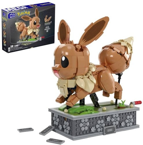 Pokemon Build With Motion Eevee Building Toy Set