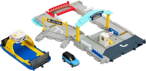 Mbx Cars Ferry Port Playset With Ferry Boat & Car