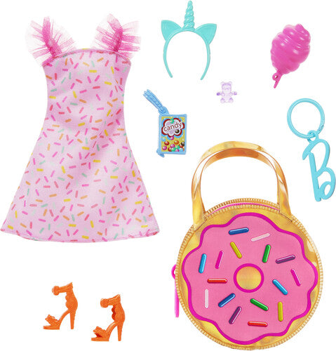 Barbie Premium Fashion Bag Pink Donut Bag, Barbie, Collectibles