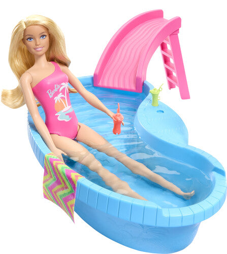 Barbie Pool With Doll Blonde