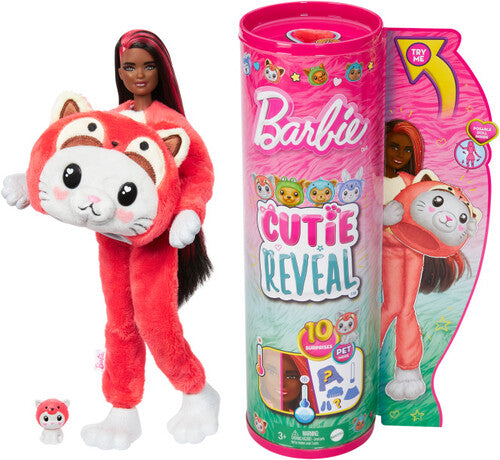 Barbie Cutie Reveal Barbie With Kitty As Red Panda
