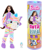 Barbie Cutie Reveal Color Wow Barbie Zebra
