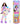 Barbie Cutie Reveal Color Wow Barbie Zebra