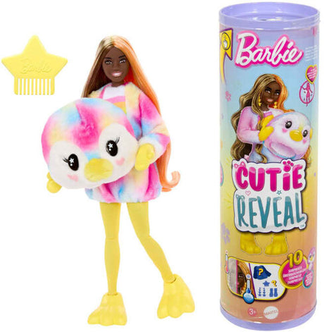 Barbie Cutie Reveal Color Wow Barbie Penguin, Barbie Cutie Reveal, Collectibles