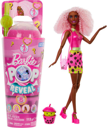 Barbie Pop Reveal Boba Barbie Berry Bliss