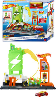 Hot Wheels City Super Recharge Fuel Station