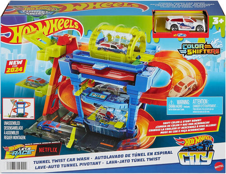 Hot Wheels City Tunnel Twist Car Wash & Color, Hot Wheels, Collectibles