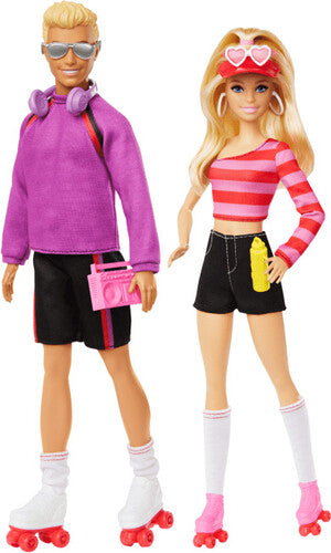 Barbie Ken & Barbie Fashionista Dolls 2 Pack, Barbie, Collectibles