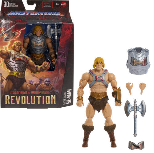 Motu Masterverse Rev Battle Armor He Man