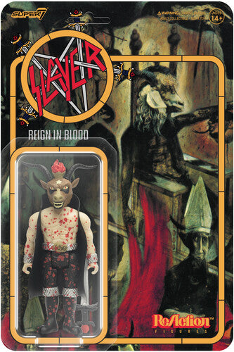 SLAYER / SUPER7 - "REIGN IN BLOOD" MINOTAUR ReACTION FIGURE