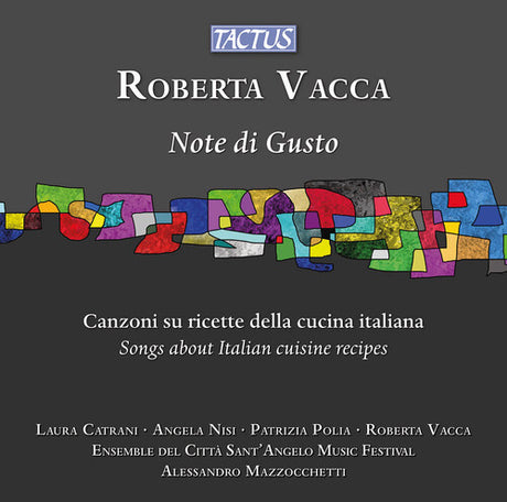 Note Di Gusto - Songs About Italian Cuisine Recipe, Vacca / Nisi / Catrani, CD
