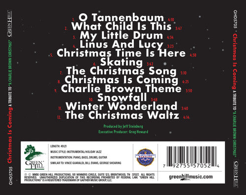 Christmas Is Coming: A Tribute To A Charlie Brown, Lori Mechem Quartet, CD