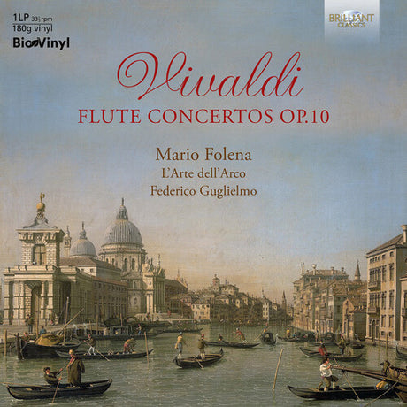 Flute Concertos, Op. 10, Vivaldi / Foleno / L'arte Dell'arco, LP