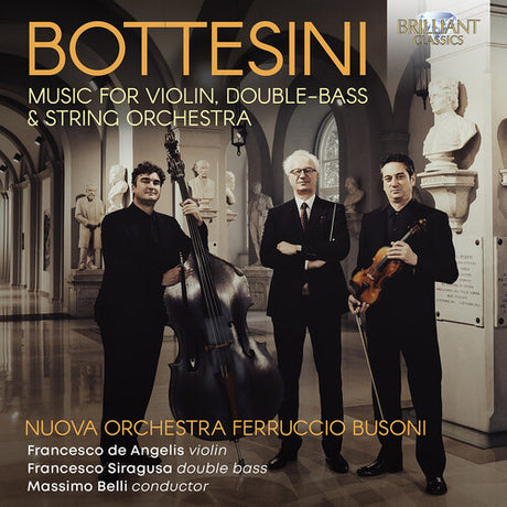 Music For Violin, Double-Bass & String Orchestra, Bottesini / Nuova Orchestra Ferruccio Busoni, CD