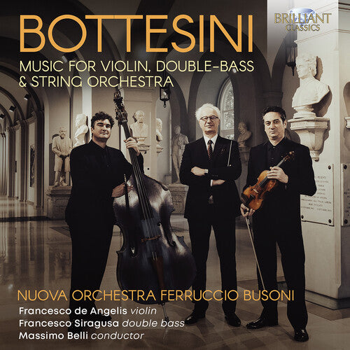 Music For Violin, Double-Bass & String Orchestra, Bottesini / Nuova Orchestra Ferruccio Busoni, CD