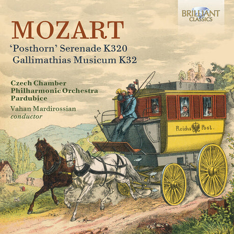 Posthorn Serenade, K320 Gallimathias Musicum, K32, Mozart / Czech Chamber Philharmonic Orchestra, CD