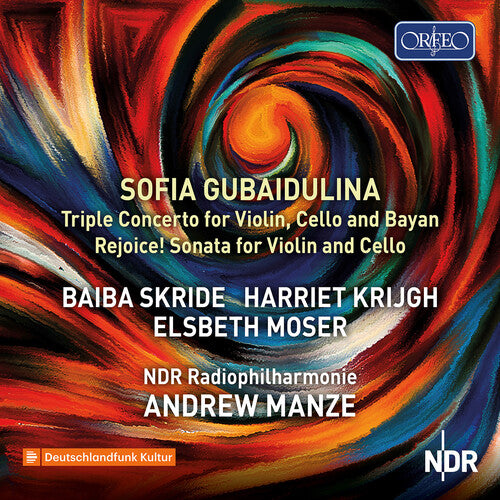 Triple Concerto For Violin, Cello & Bayan Rejoice, Mozart / Gubaidulina, CD