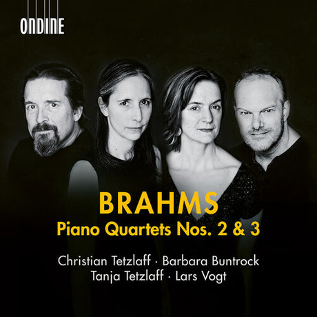 Piano Quartets Nos. 2 & 3, Brahms / Vogt / Tetzlaff, CD