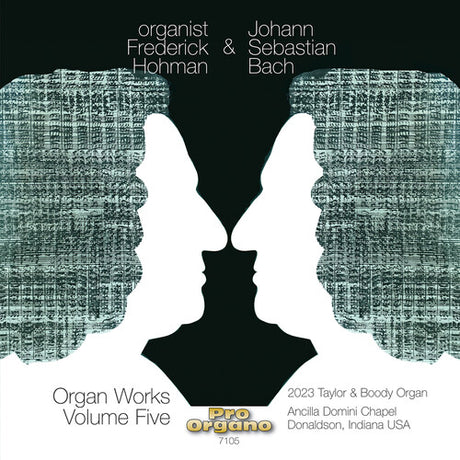 Frederick Hohman & J. S. Bach Vol. 5, J.S. / Hohman Bach, CD