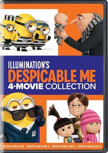 Despicable Me 4-Movie Collection, Despicable Me 4-Movie Collection, DVD