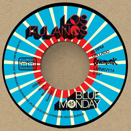 Blue Monday, Los Fulanos, 7"