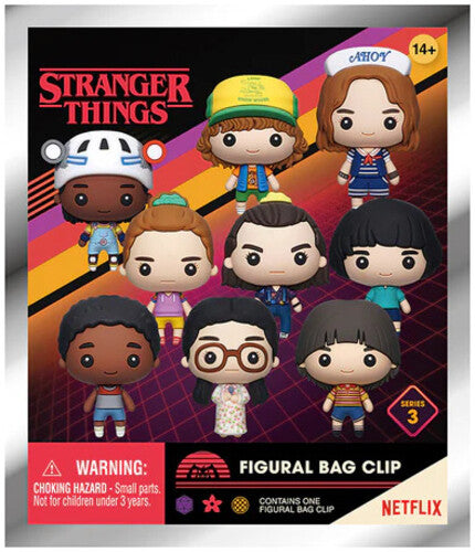 Stranger Things 3D Foam Bag Clip - Series 3