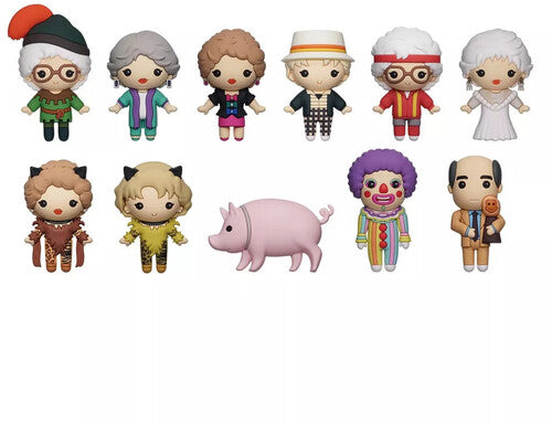Golden Girls 3D Foam Bag Clip - Series 5
