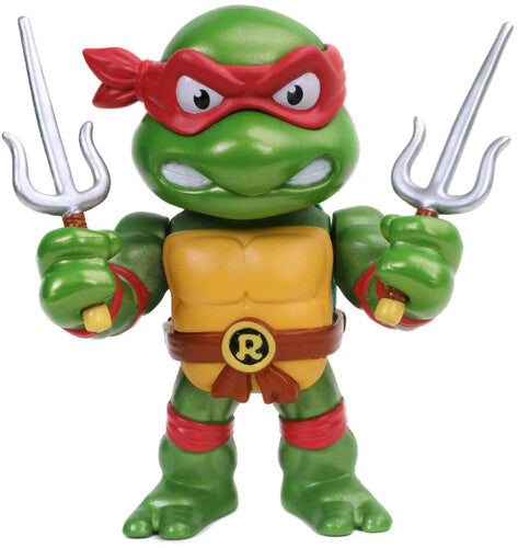 4 Metals Tmnt - Raphael Figure W/ Accessories