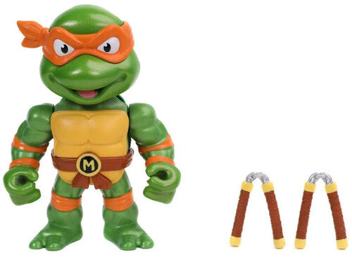 4 Metals Tmnt -Michelangelo Figure W/ Accessories