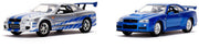 1:32 Ff Twin Pack (Skyline, Silver & Blue)