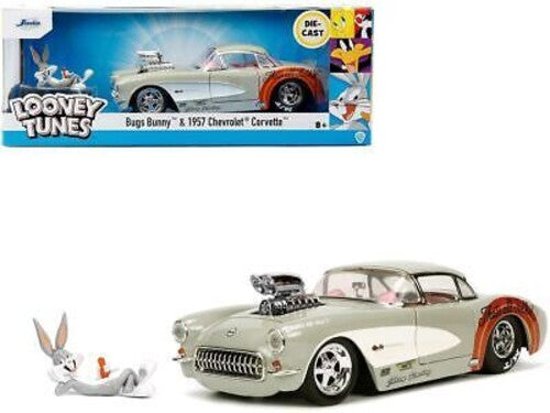 1:24 Looney Tunes 1956 Chevy Corvette W/ Bug Bunny