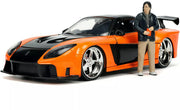 1:24 Hwr - Ff Mazda Rx7 W/Han Figure