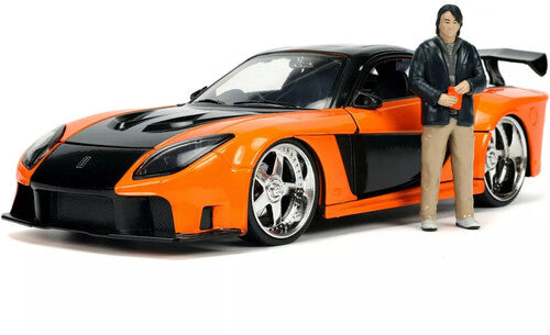 1:24 Hwr - Ff Mazda Rx7 W/Han Figure